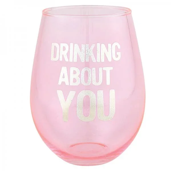 Jumbo Wine Glass – Drinking About You