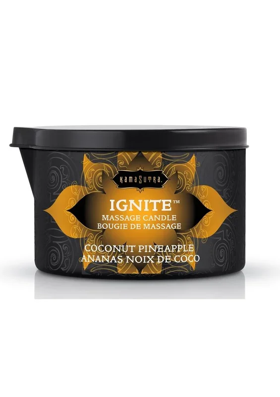 Kama Sutra Ignite Massage Candle Coconut Pineapple