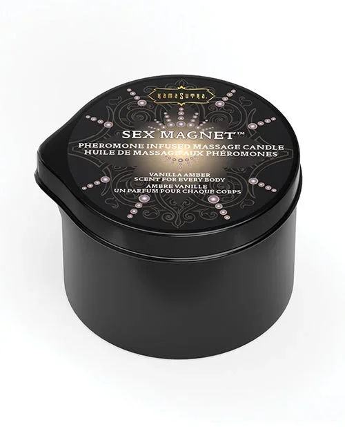 Kama Sutra Sex Magnet Candle w/Pour Spout – Vanilla Amber-2 oz
