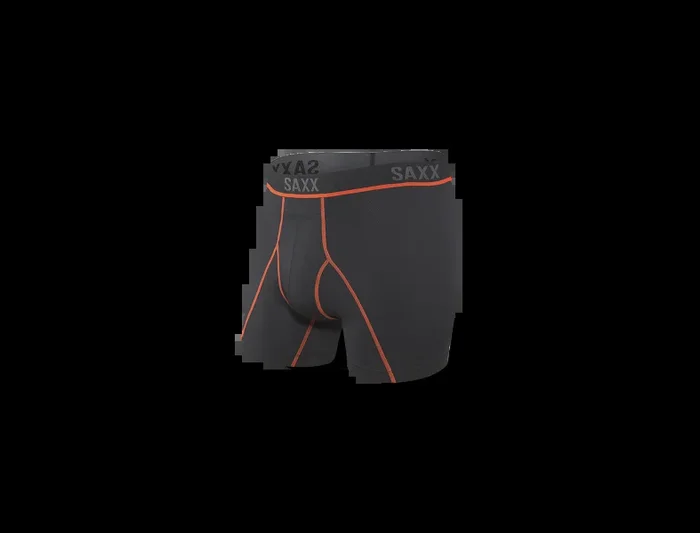 Kinetic HD Boxer Brief – Black/Vermillion –