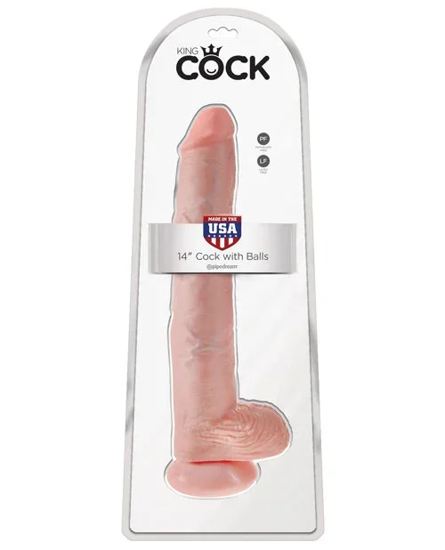 King Cock 14″ Cock w/Balls