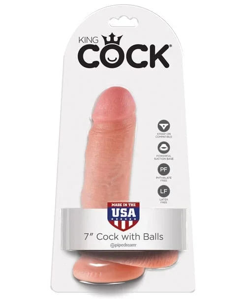 King Cock 7″ Cock with Balls