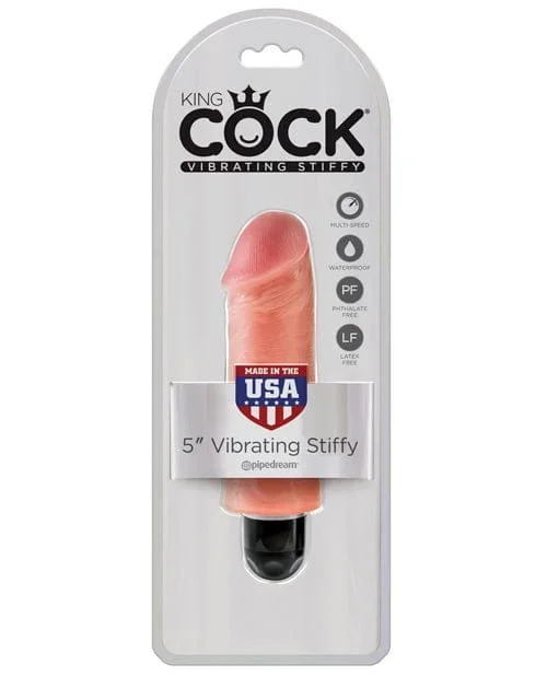 King Cock 7″ Vibrating Stiffy