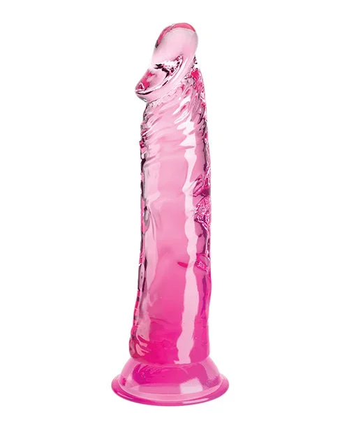 King Cock Clear 8″ Cock – Pink
