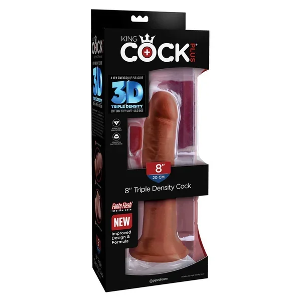 King Cock Plus 8″ triple Density Cock