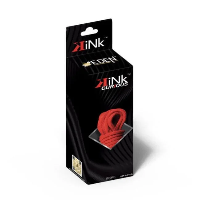 Kink Curious Bondage Rope Red