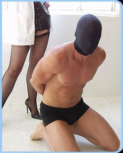 Kink Lab Spandex Hood with Built In Blindfold