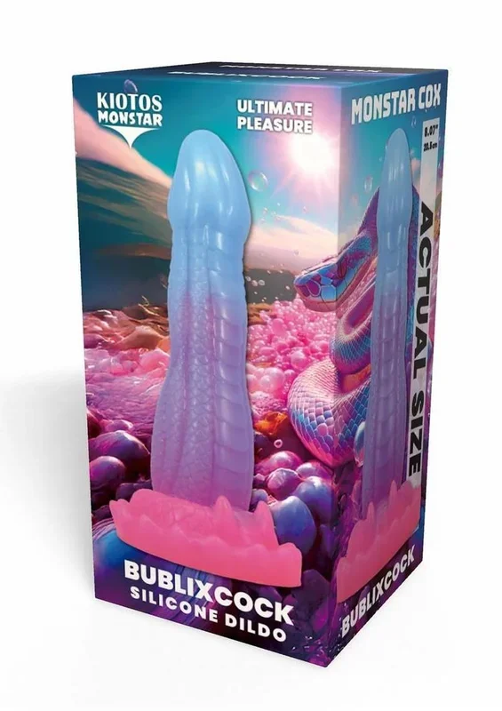 Kiotos Monstar Cox Bublynix Silicone Cock with Suction Cup