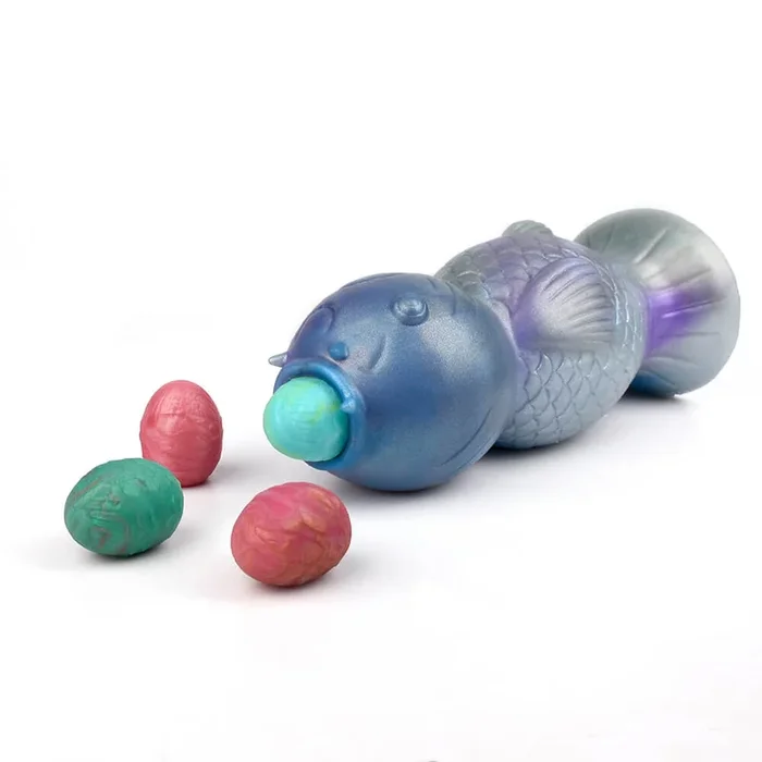 Koi – 8.8 Inch Ovipositor Dildo – Egg Sex Toy – Egg Laying Kink