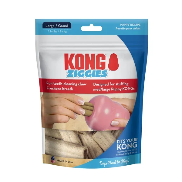 KONG Puppy Ziggies Treats Large