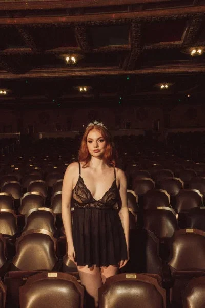 Lace Collection Babydoll – Black –