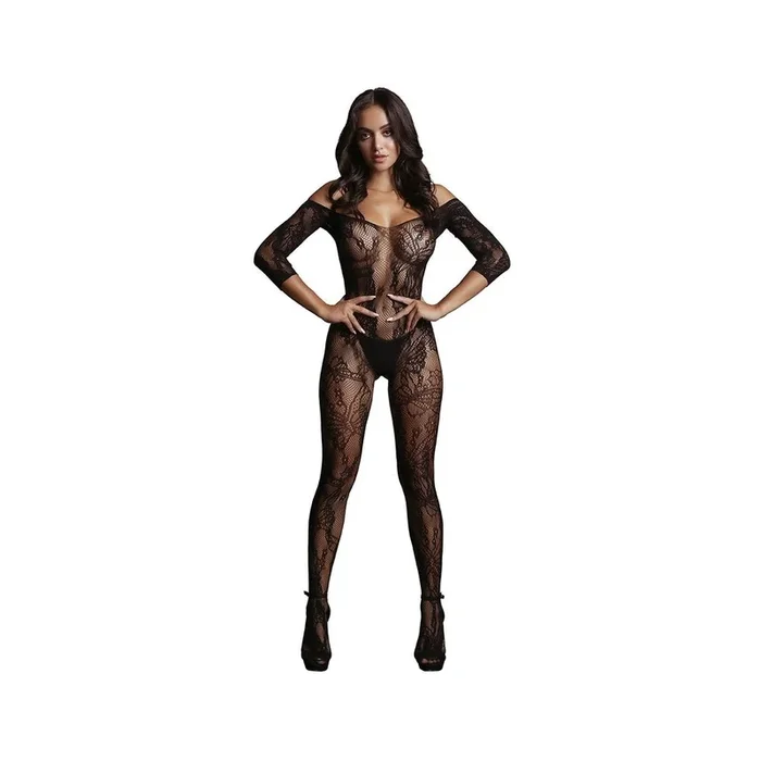 Lace Sleeved Bodystocking