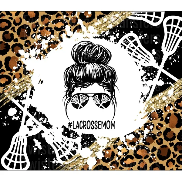 Lacross Mom 20 oz Skinny Straight Tumbler Wrap