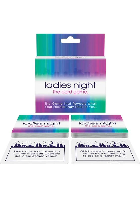 Ladies Night Card Game Fun Game Revealing What Your Friends Think