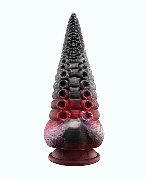 Lava Tentacle Shape Suction Cup Dildo – Multi Color