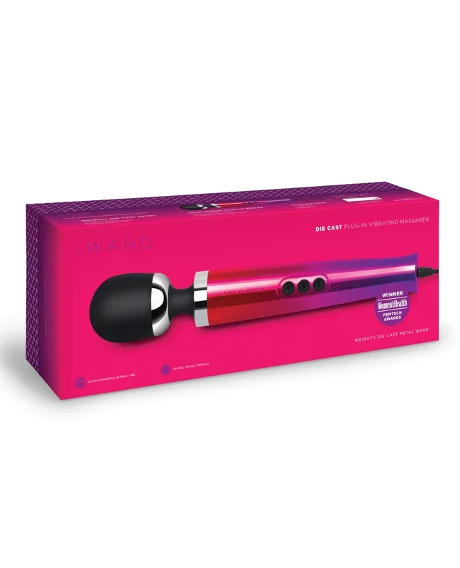 Le Wand Die Cast Plug-In Massager – Ombre