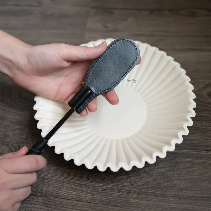 Leather Mini Oval Paddle