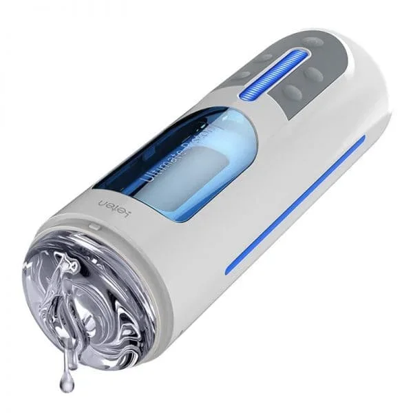 Leten A380 2ND Automatic Male Masturbator with 10 Function Telescopic Vibration Hands Free Voice Sex Machine