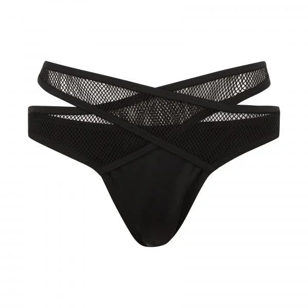 Levatine Bikini Bottom – Black –
