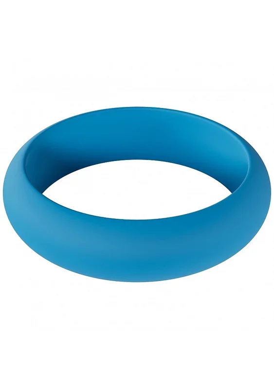 LEVELZ – Wide O Silicone Cock Ring – XL – 50mm – Teal