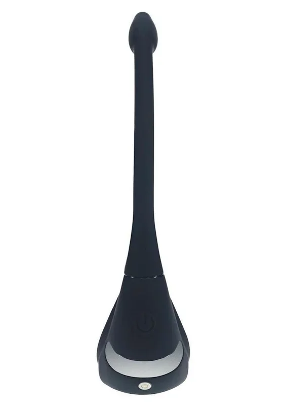 Levelz Vibrating Silicone Rechargeable Tri O Cock Ring with Prostate Stimulator and Remote Control