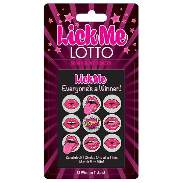 Lick Me Lotto Naughty Scratcher – Erotic Game Sex Toy