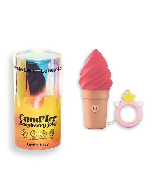 Love to Love Cand’ice Ice Cream Cone Stimulator – Raspberry Jolly