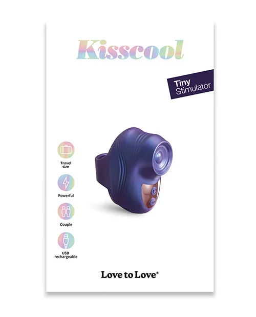 Love to Love Kisscool Tapping Finger Vibe – Midnight Indigo
