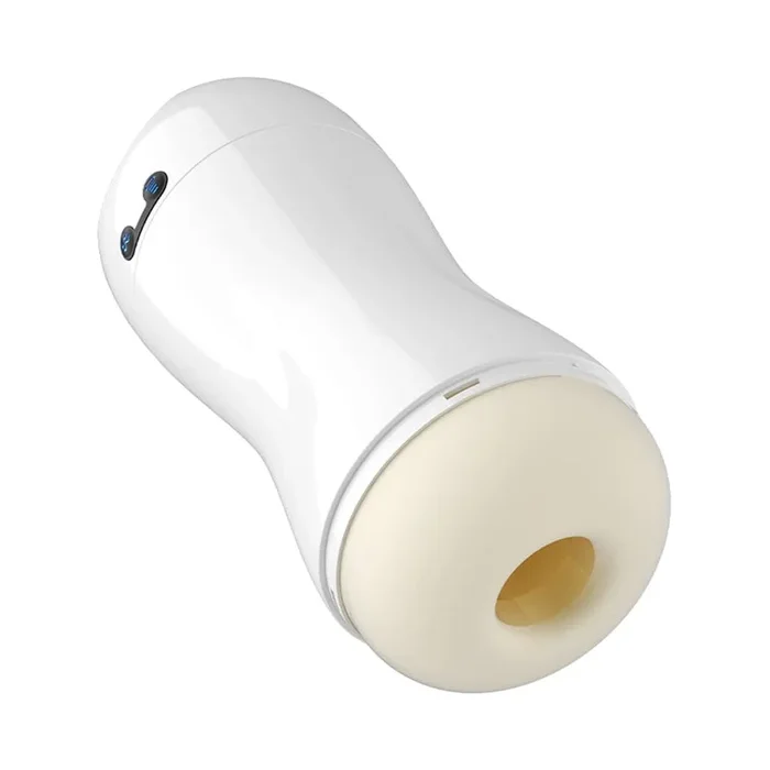 Lovesvibe Electric Male Masturbator Cup Mens Sex Toys with 12 Vibrating 3 Sucking Modes Soft TPE Channel Mens Sex Toys