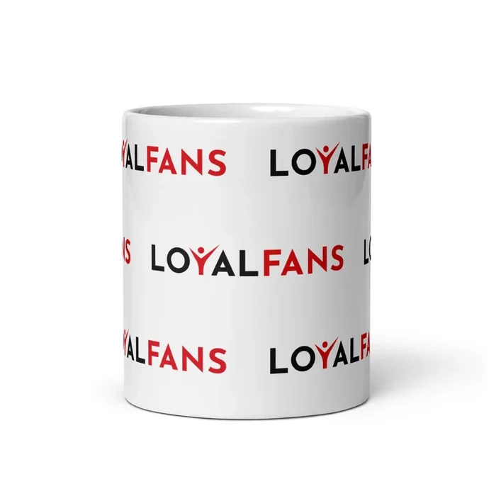 Loyalfans – Glossy Mug White