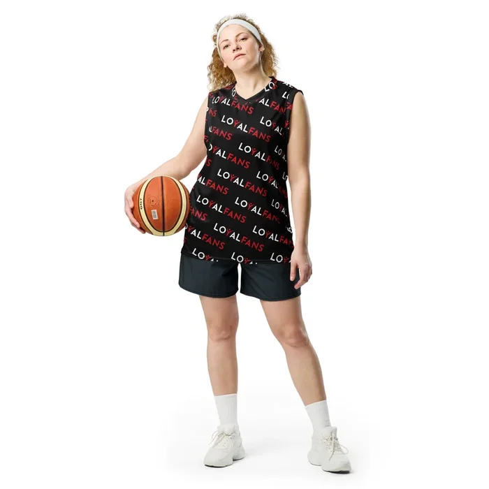 Loyalfans – Recycled unisex basketball jersey