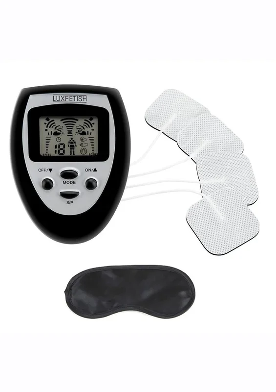 Lux Fetish Electro-Sex Kit with Stimulation Pads 10 Speeds