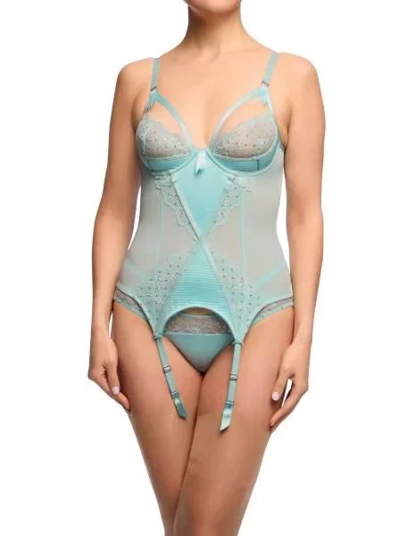 Madame X Bustier – Powder Blue –