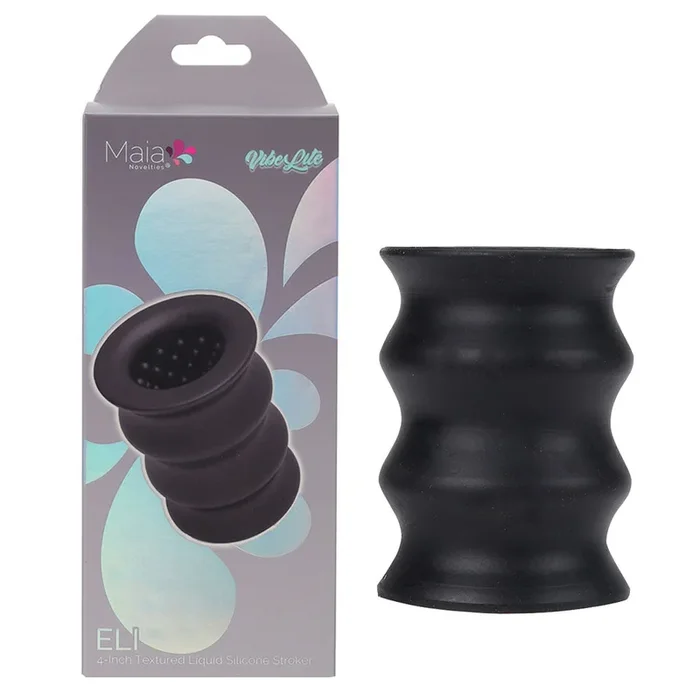 Maia ELI – Black 10 cm Stroker Sleeve