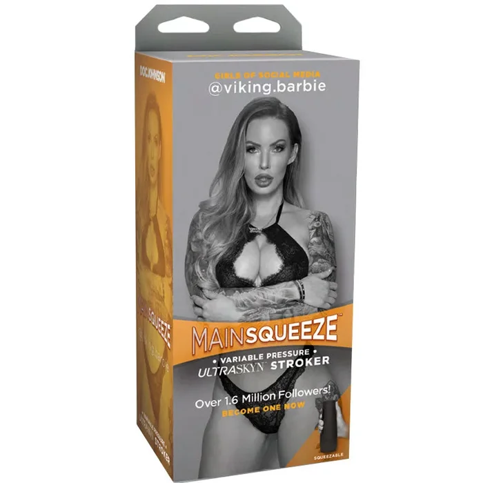 Main Squeeze – GIRLS OF SOCIAL MEDIA – viking.barbie – ULTRASKYN Stroker – Pussy Vanilla| Male Mastubator