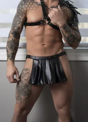 Male Power Fetish Spartacus Black L/XL