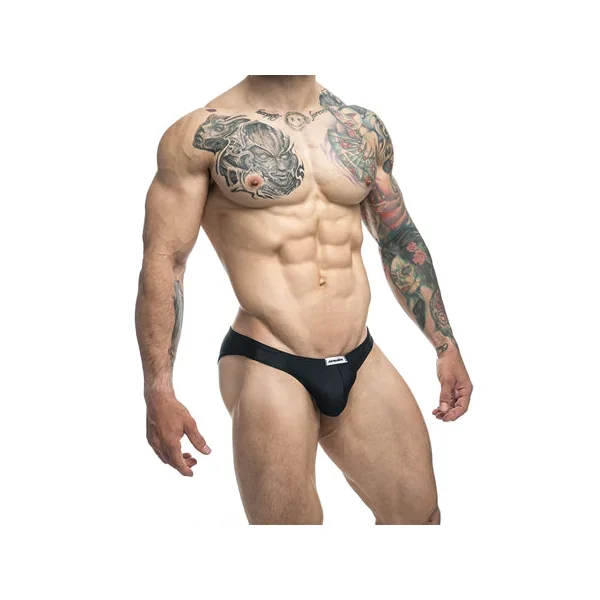 MaleBasics JUSTIN + SIMON Classic Bikini Black L