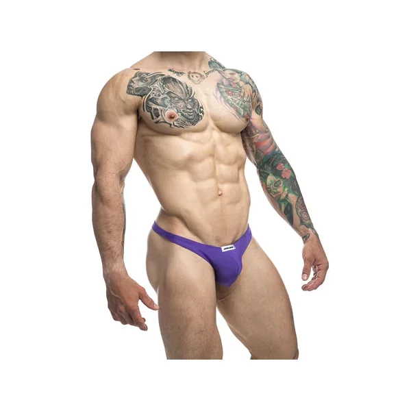 MaleBasics JUSTIN + SIMON Classic Tanga Purple M