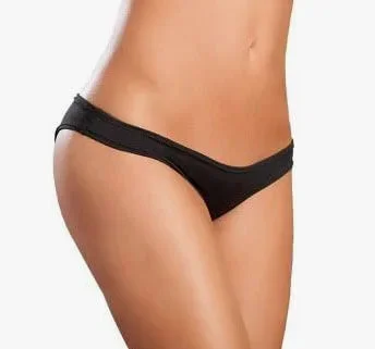 Mapale Flattering Mini Srunchy Panty – Small/medium – Black