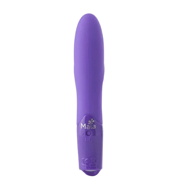 Margo Silicone Textured Bullet Vibrator – Neon Purple