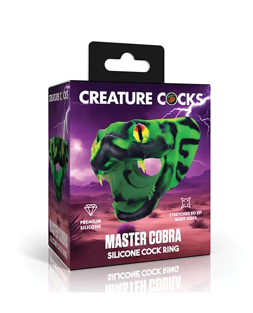 Master Cobra Silicone Cock Ring with 2-Inch Extension