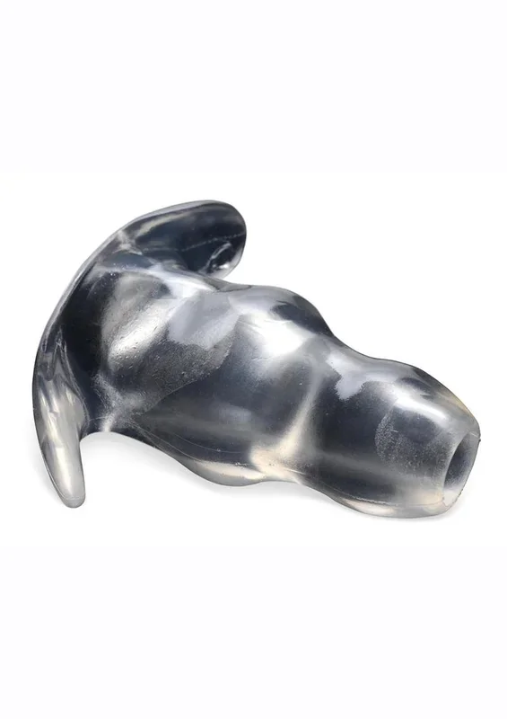 Master Series Clear View Hollow Anal Plug XL