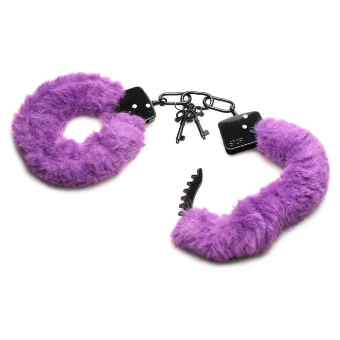 Master Series Cuffed in Fur Furry Handcuffs