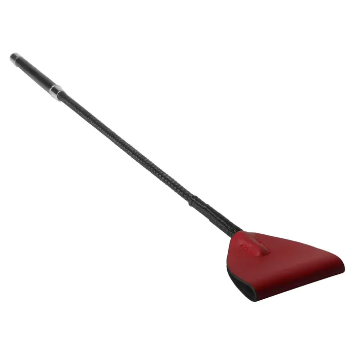 Master Series Red Mare Leather Riding Crop – Red