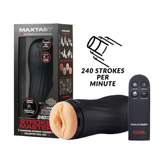 Maxtasy Stroke Master With Remote