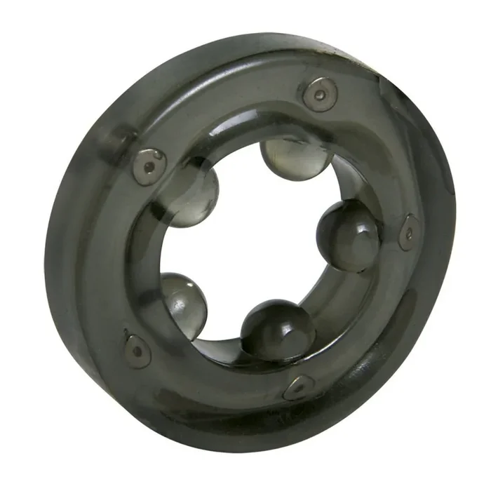 Me You Us Magnetic Cock Ring Black