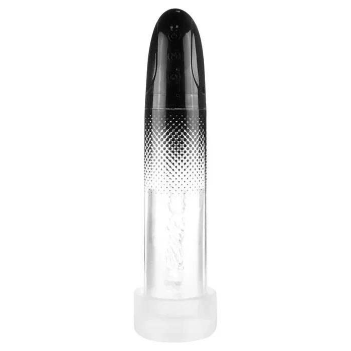 Me You Us Platinum Duo Automatic Pump Masturbator Clear Black