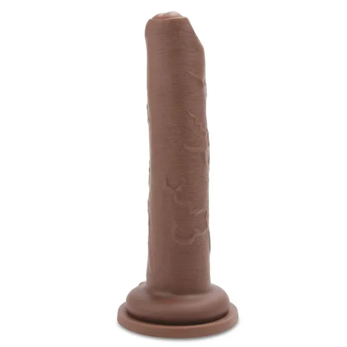 Me You Us Uncut Ultra Cock Caramel Realistic Dildo 8 Inch