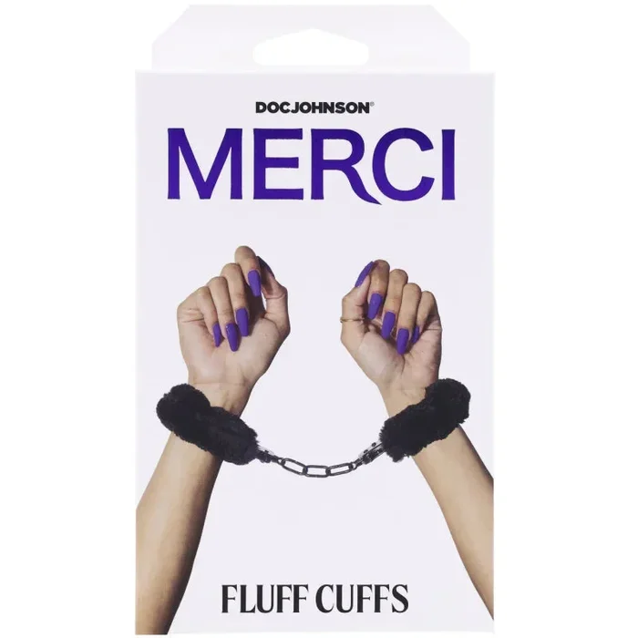 Merci – Fluff Cuffs – Black