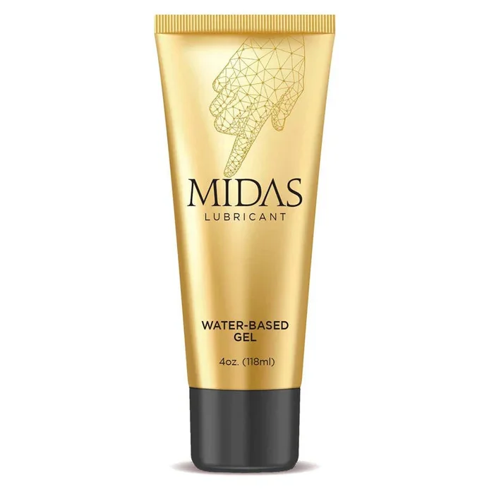 Midas Water Based Gel – Water Based Gel Lubricant – 118 ml Tube